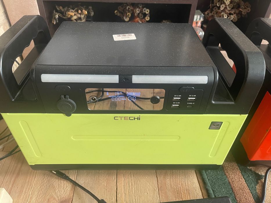 Зарядна станція CTECHi GT1500 Portable Power Station 1500W/1210Wh