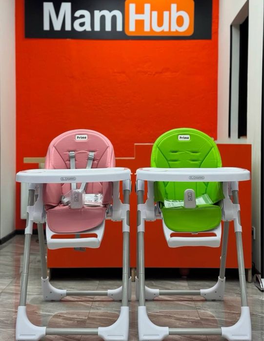 НОВИЙ Стільчик для годування El Camino Prime Стульчик для кормления