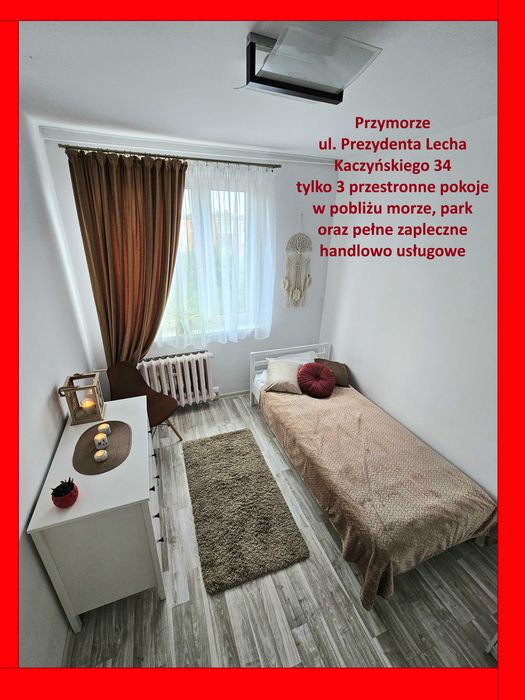 Ostatni wolny pokój | tylko 3 pokoje || Przymorze || UG PG SKM tramwaj