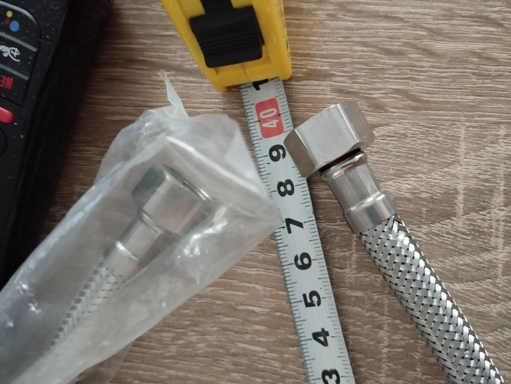 Wężyki hydrauliczne 40 cm 2 szt do umywalki