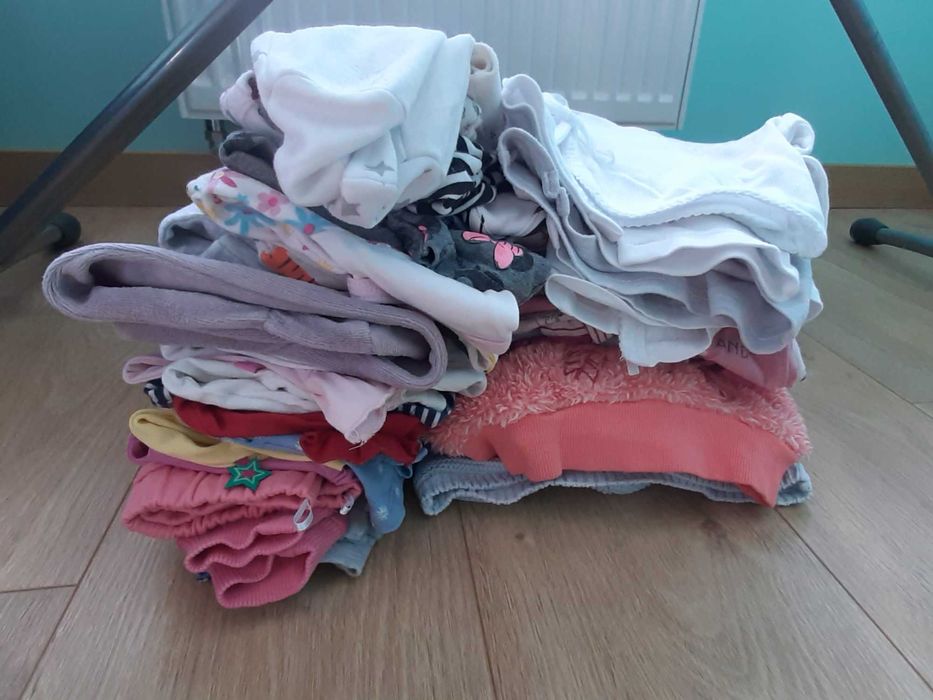 Paczka ubrań dla dziewczynki 62