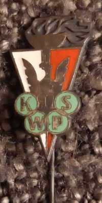 Odznaka KSWP z lat 70