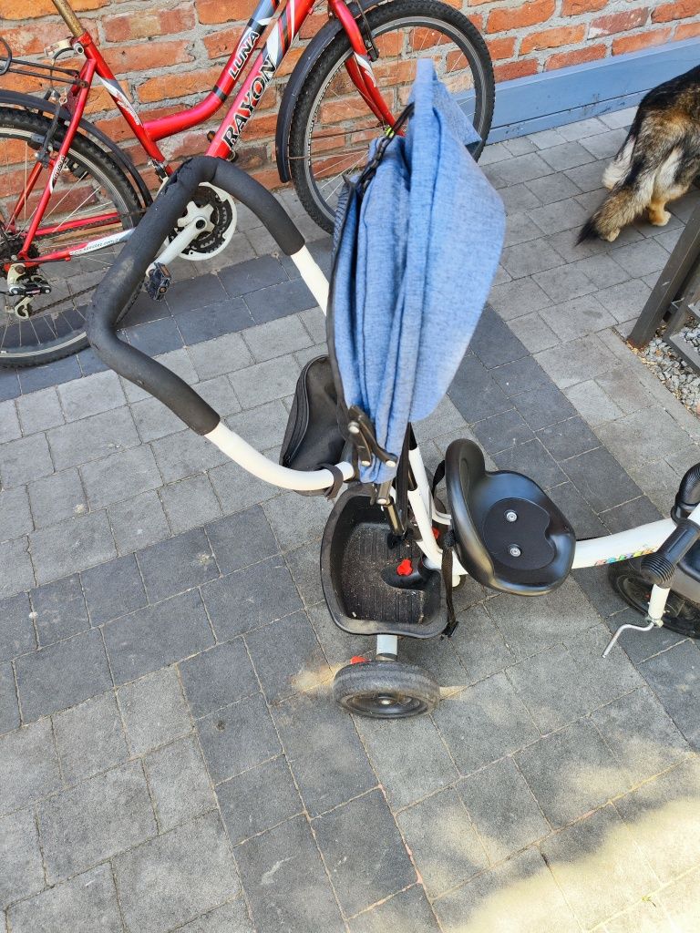 Rowerek dla dziecka trójkołowy, rowerek kajtek
