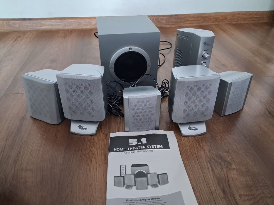Zestaw głośników 5.1 Manta MM1500 – solidny dźwięk do filmów i gier