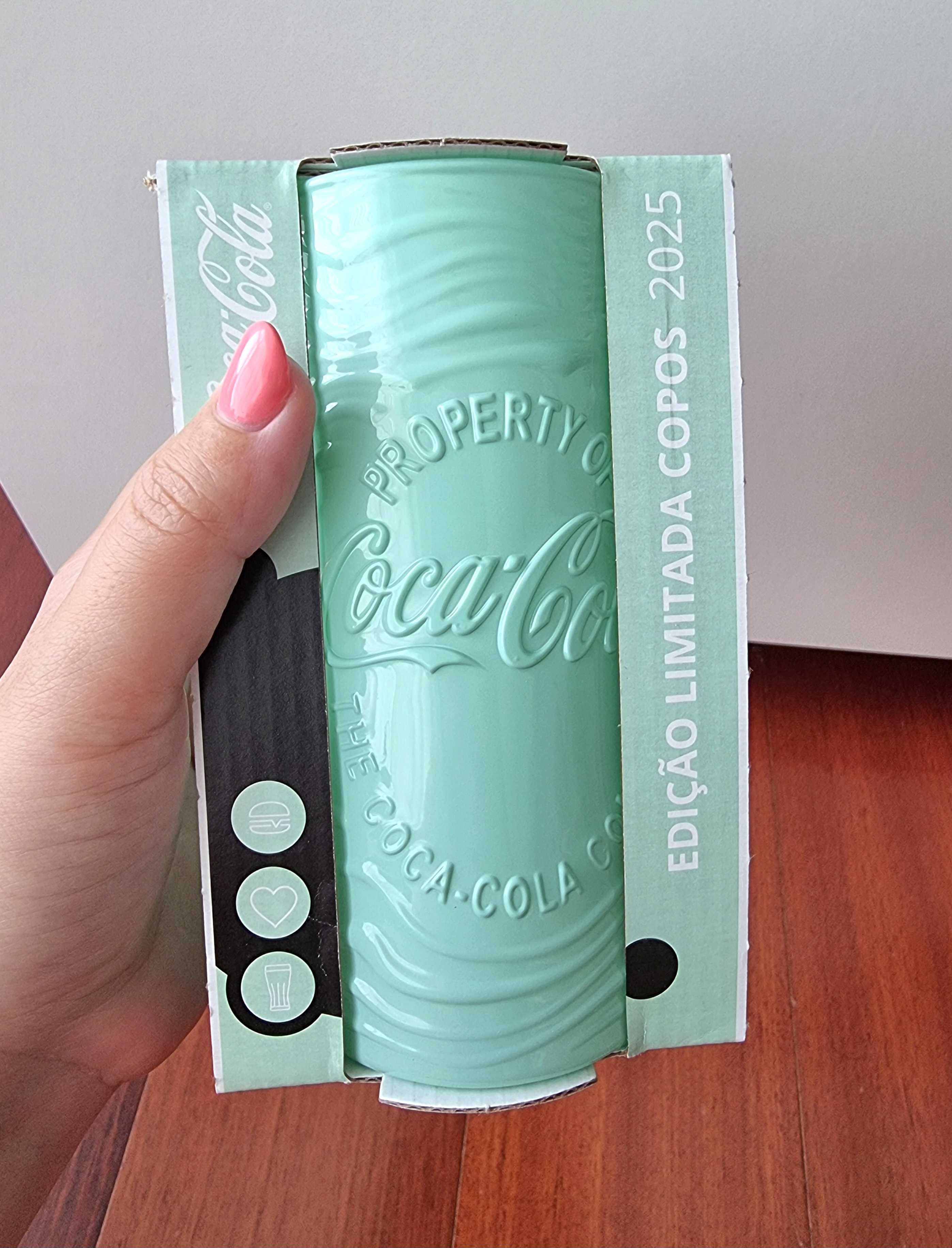 3 Copos Edição Limitada McDonald's 2025 - lilás, verde menta e amarelo