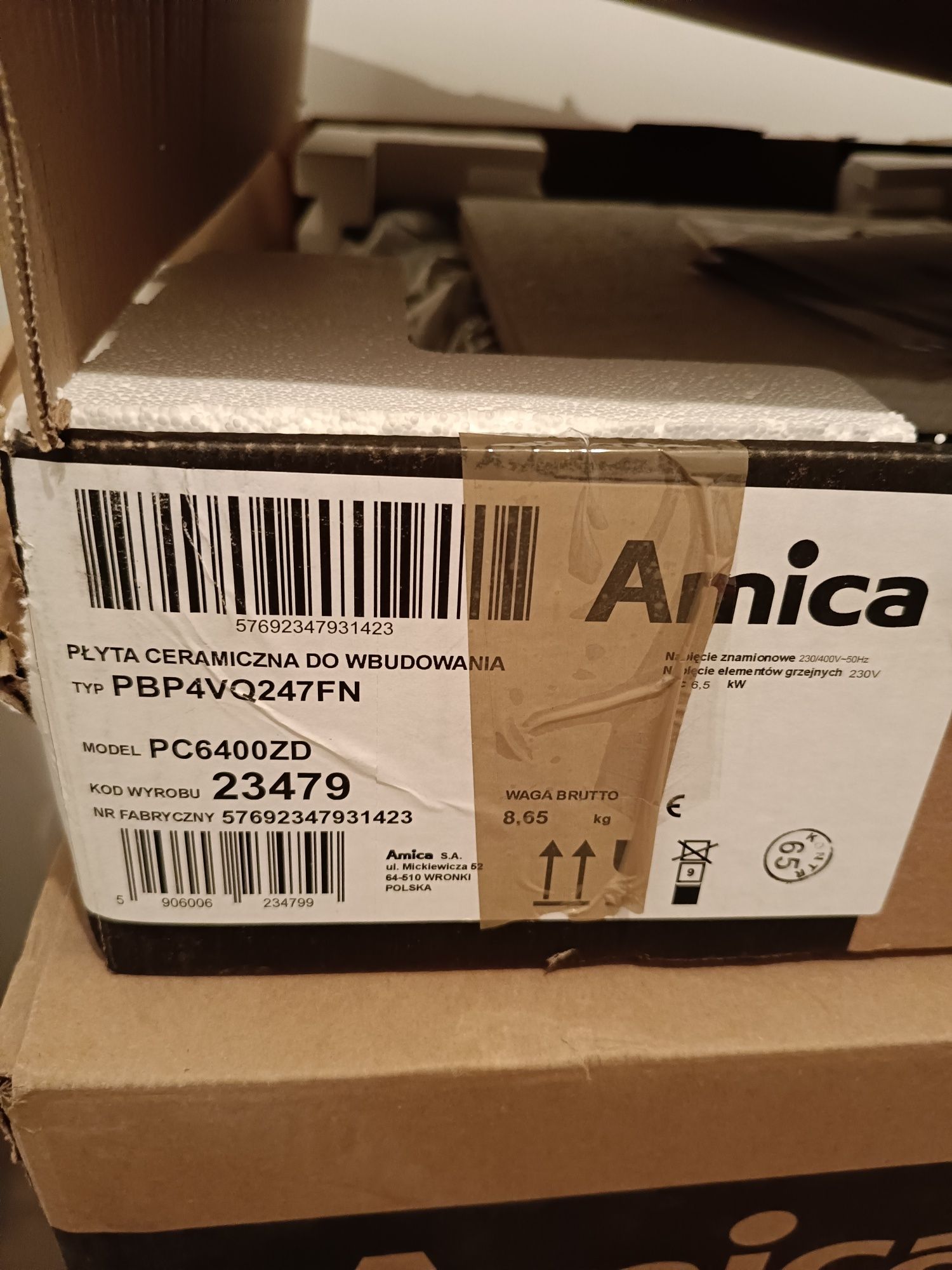 Płyta ceramiczna Amica PC6400ZD