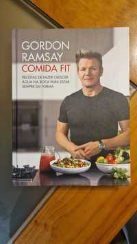 Livro Gordam Ramsay Comida fitness