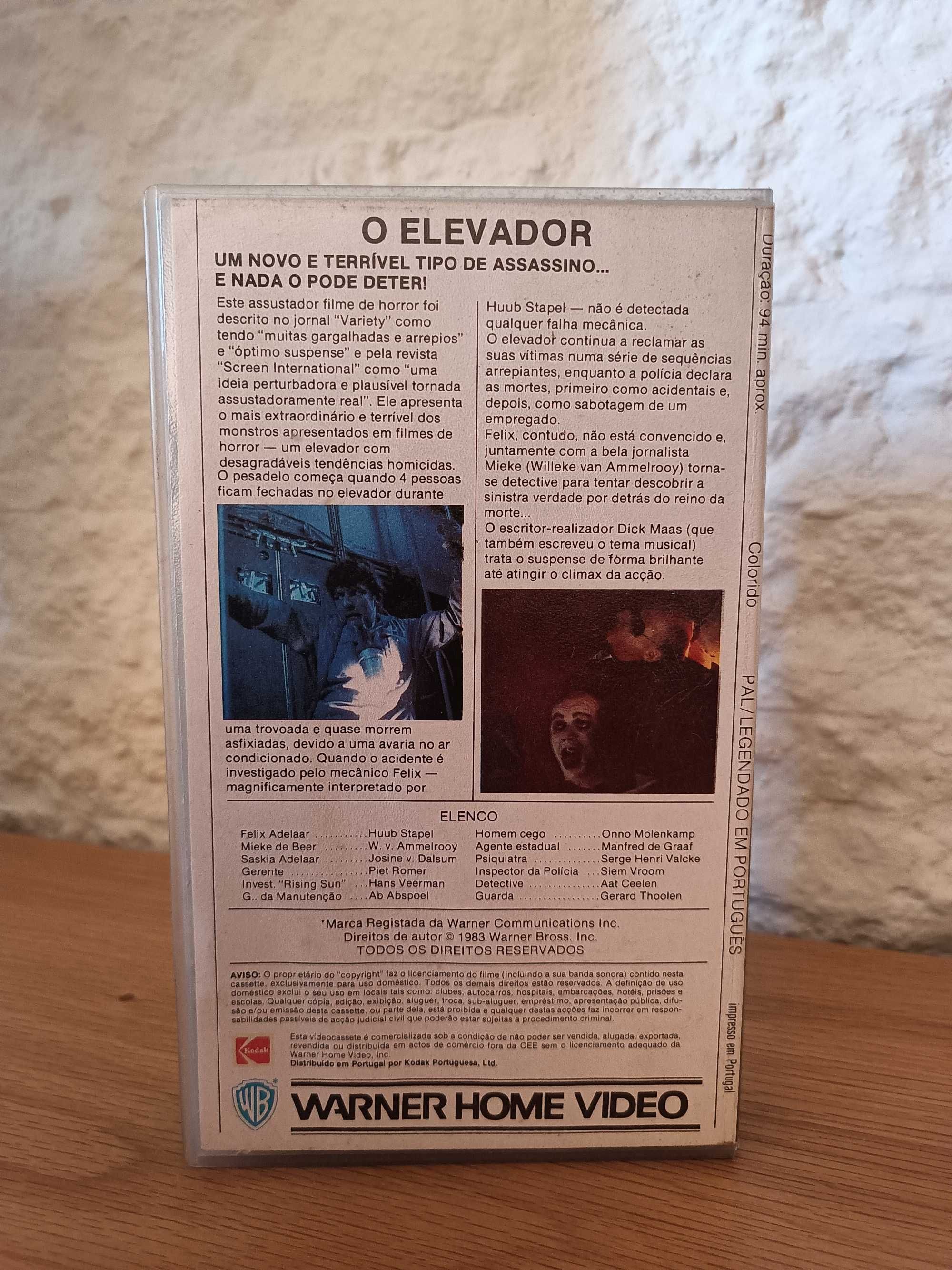 Filme VHS O Elevador (The Lift)