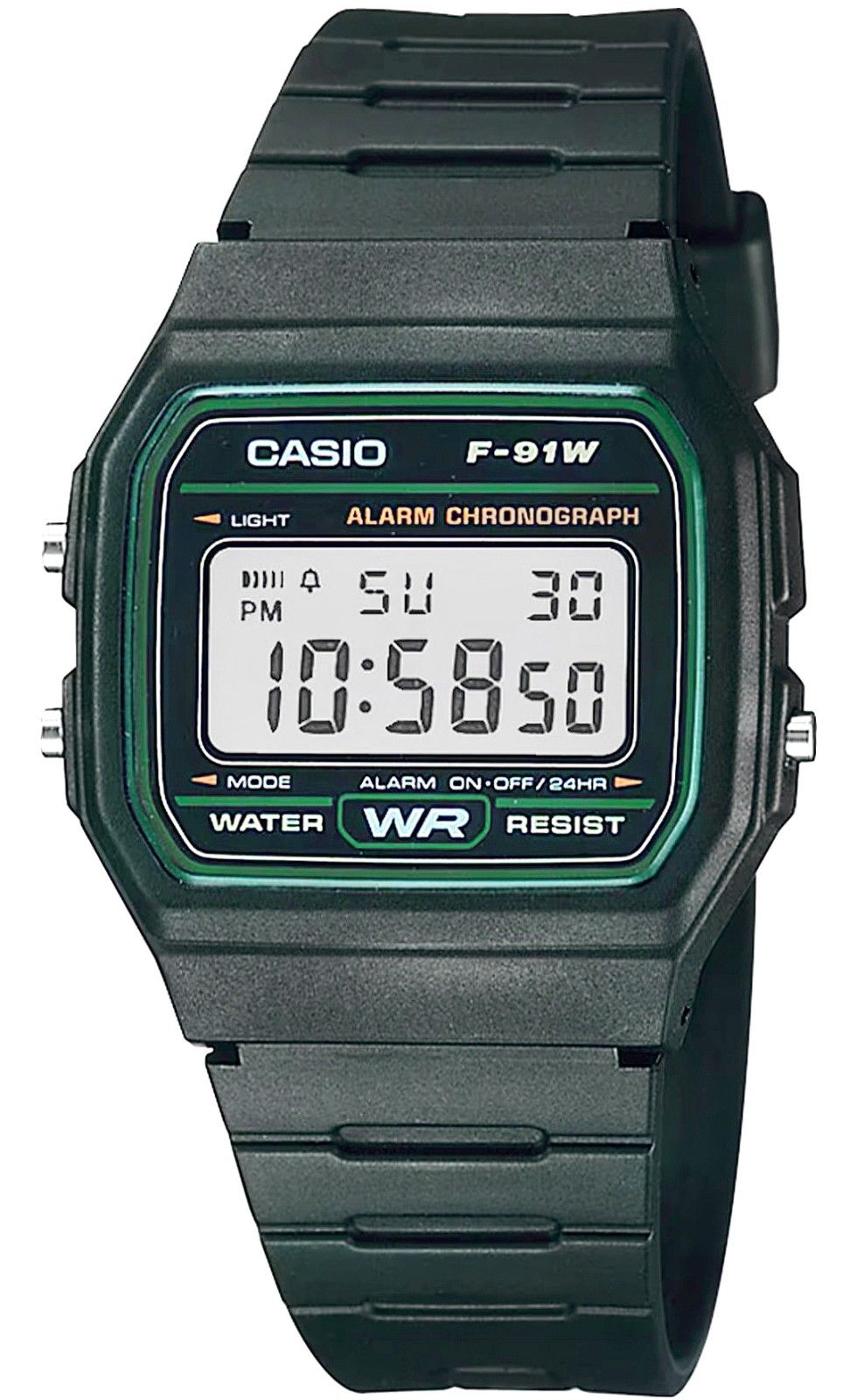 zegarek męski casio f-91w-3dg + box