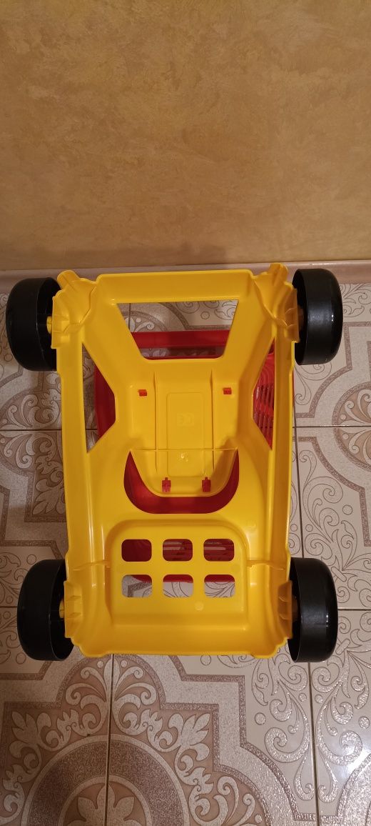 Іграшка- Візок для супермаркету,тележка в магазин, візок Технок НОВИЙ
