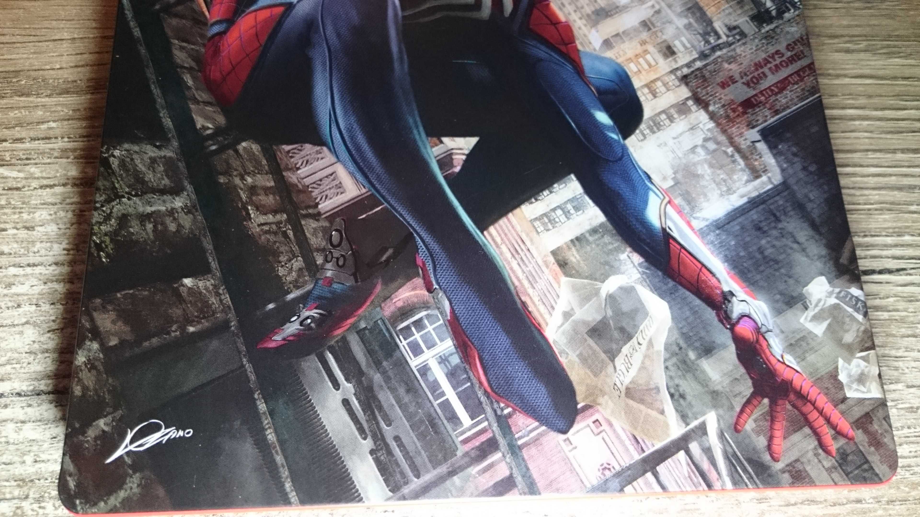Gra Spiderman + STEELBOOK ps4 playstation 4 marvel dc avengers lego