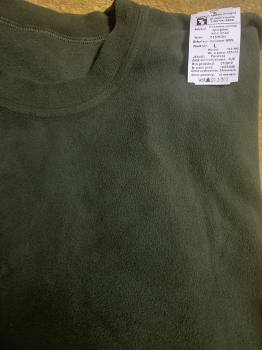 Bielizna zimowa specjalna L meska wzor 517/MON