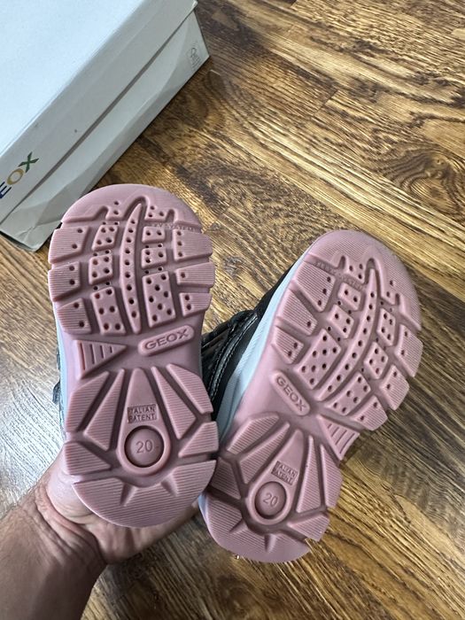 Дитячі зимові чоботи черевики geox 20 розмір 12.7 см