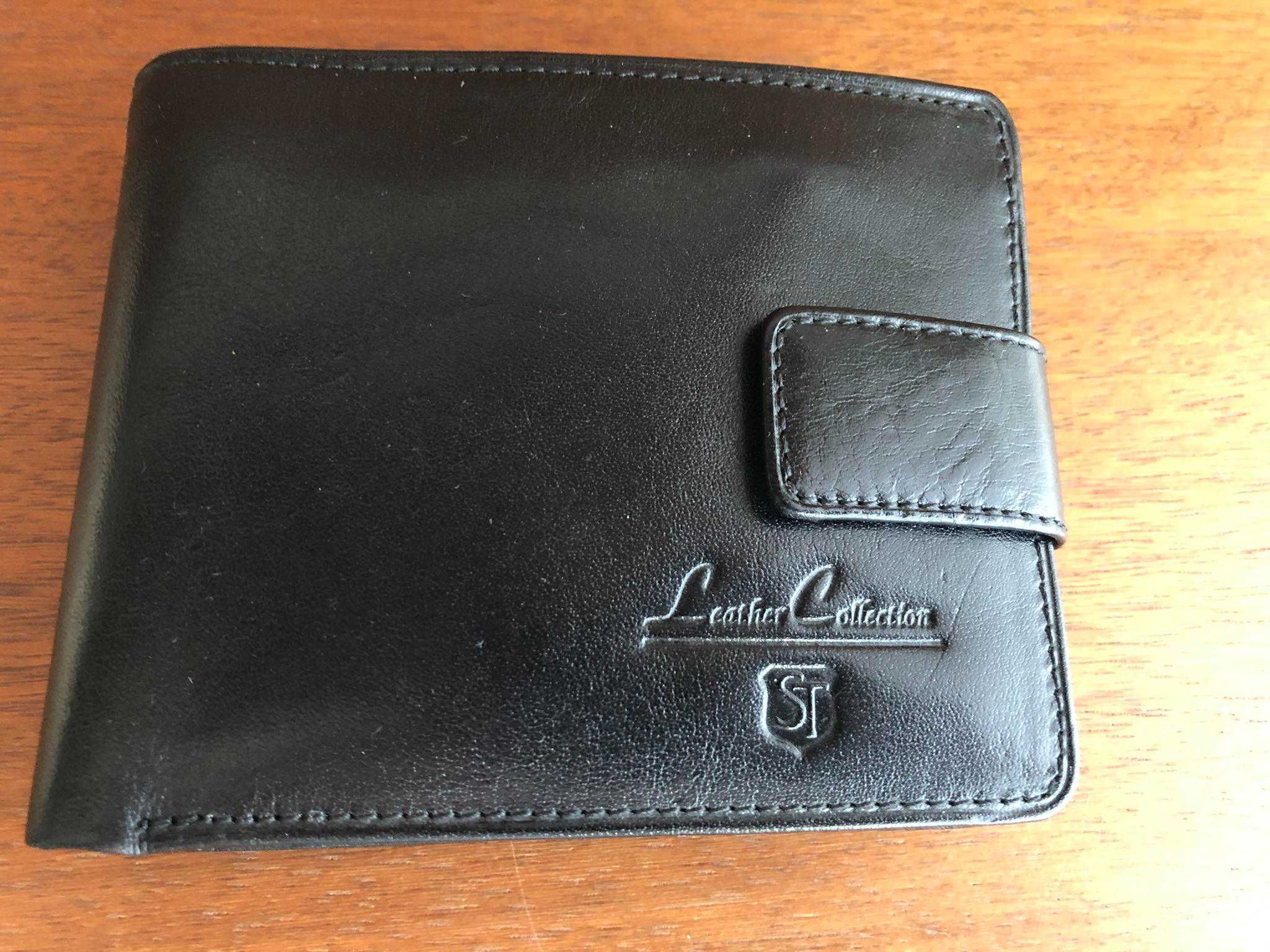 Portfel męski - Leather Collection St