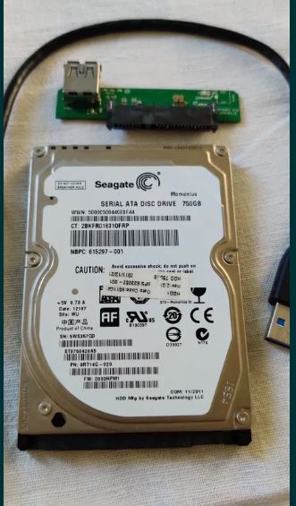 HDD 2,5" Seagate Momentus 750 Gb
