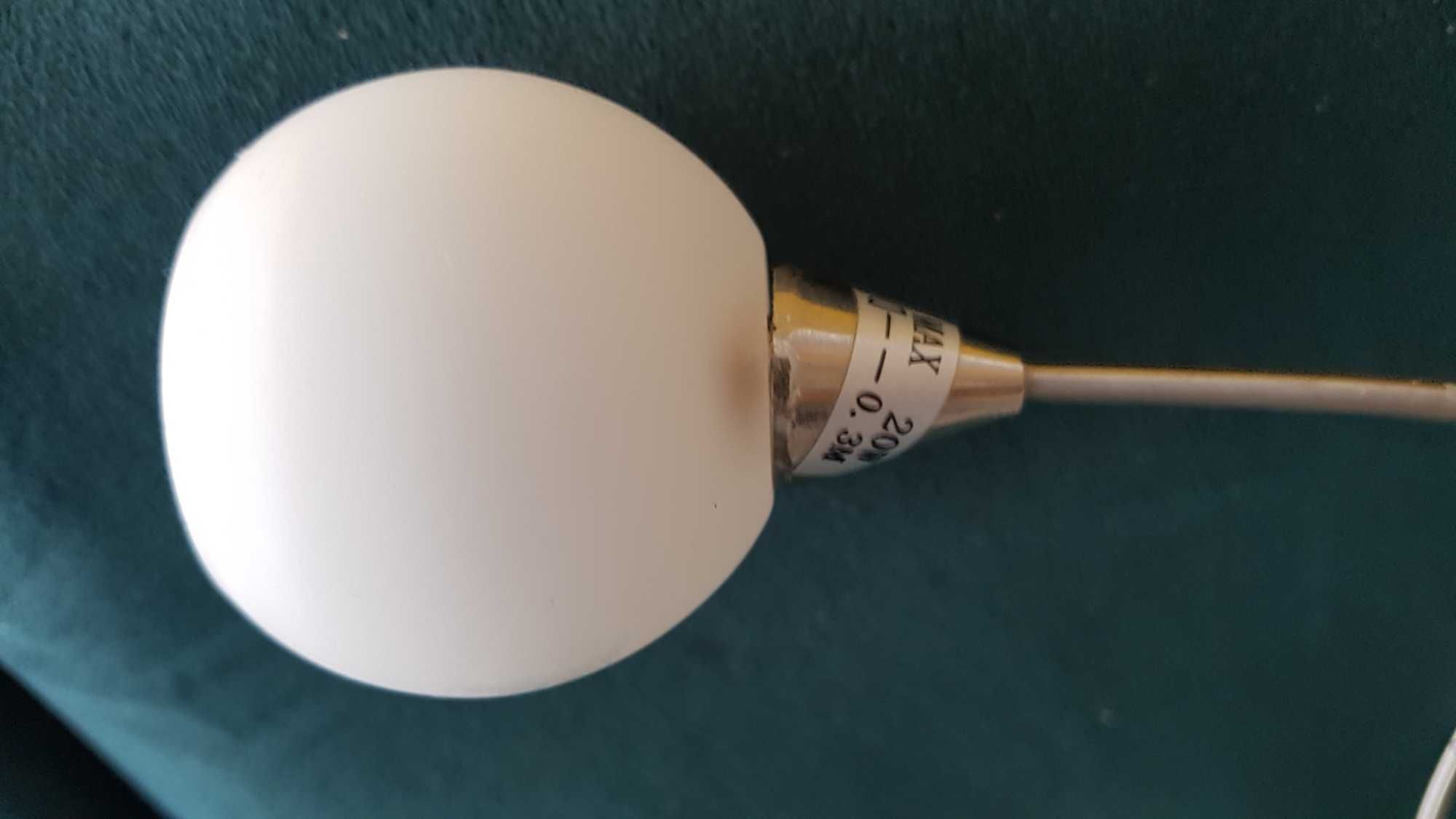 Lampa sufitowa srebna