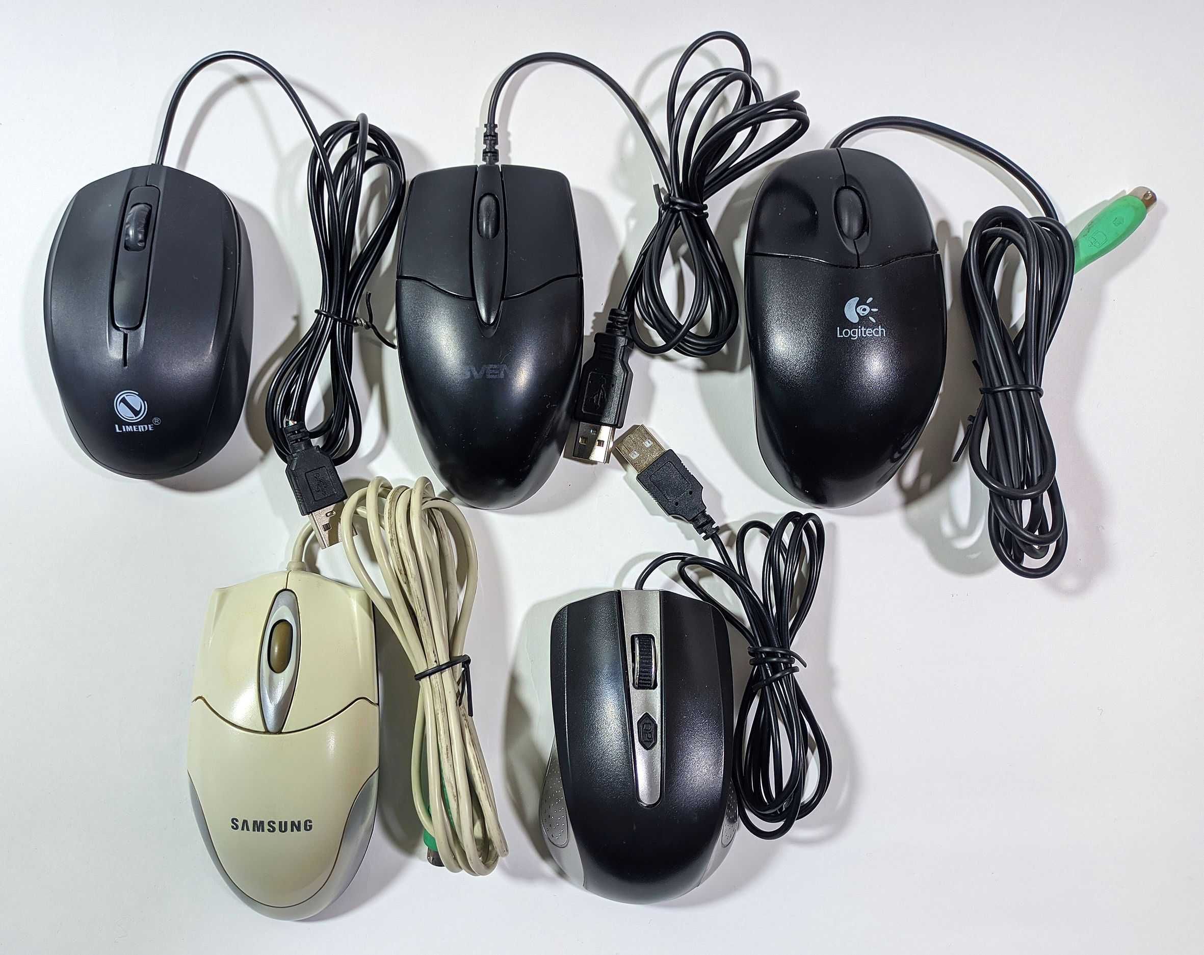 Комплект компьютерных мышек (PS2 и USB)