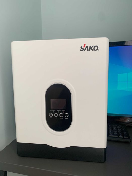 Автономний гібридний сонячний інвертор SAKO 3kW кВт 24V E-Sun 3KVA