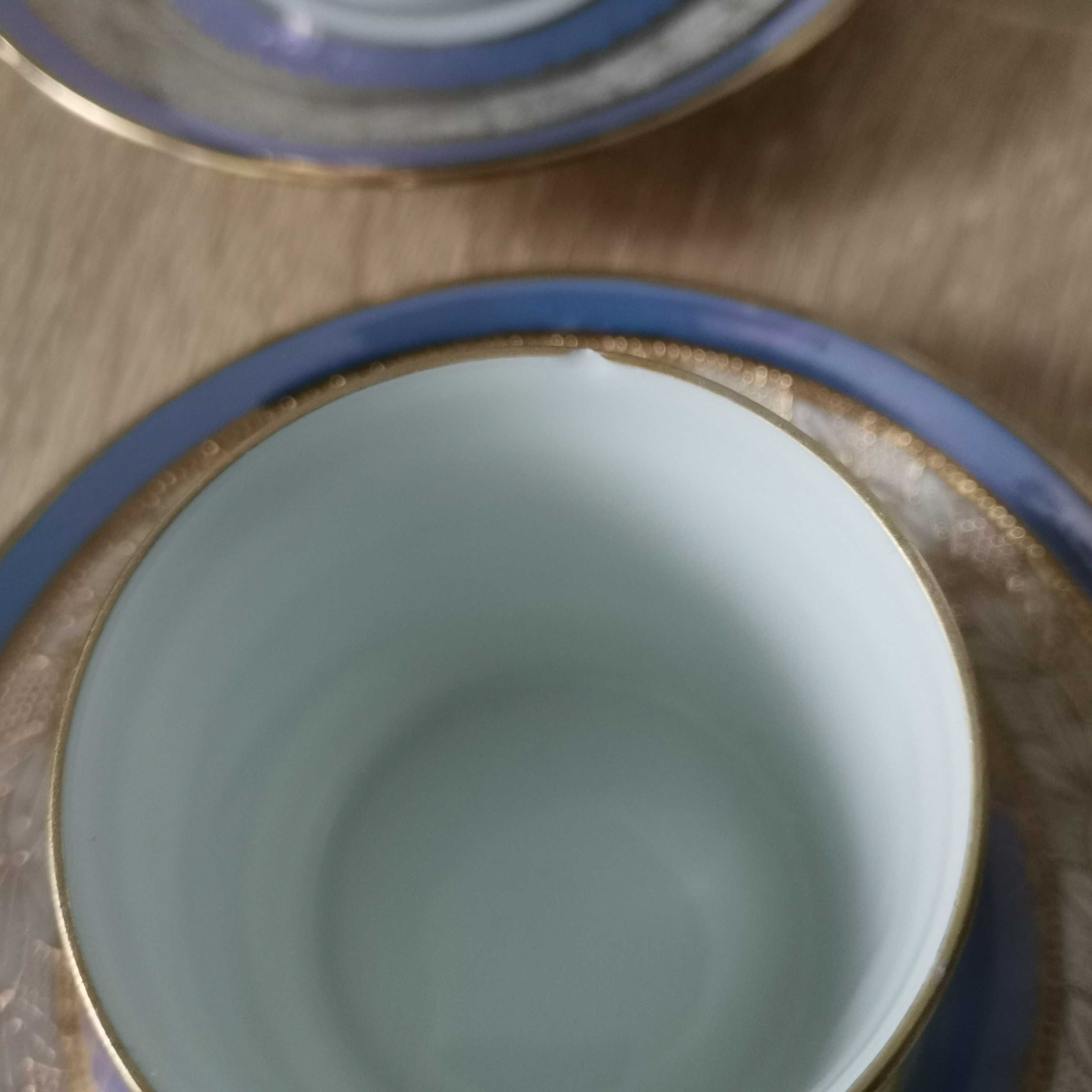 Noritake  винтажный кофейный сервиз Япония с позолотой