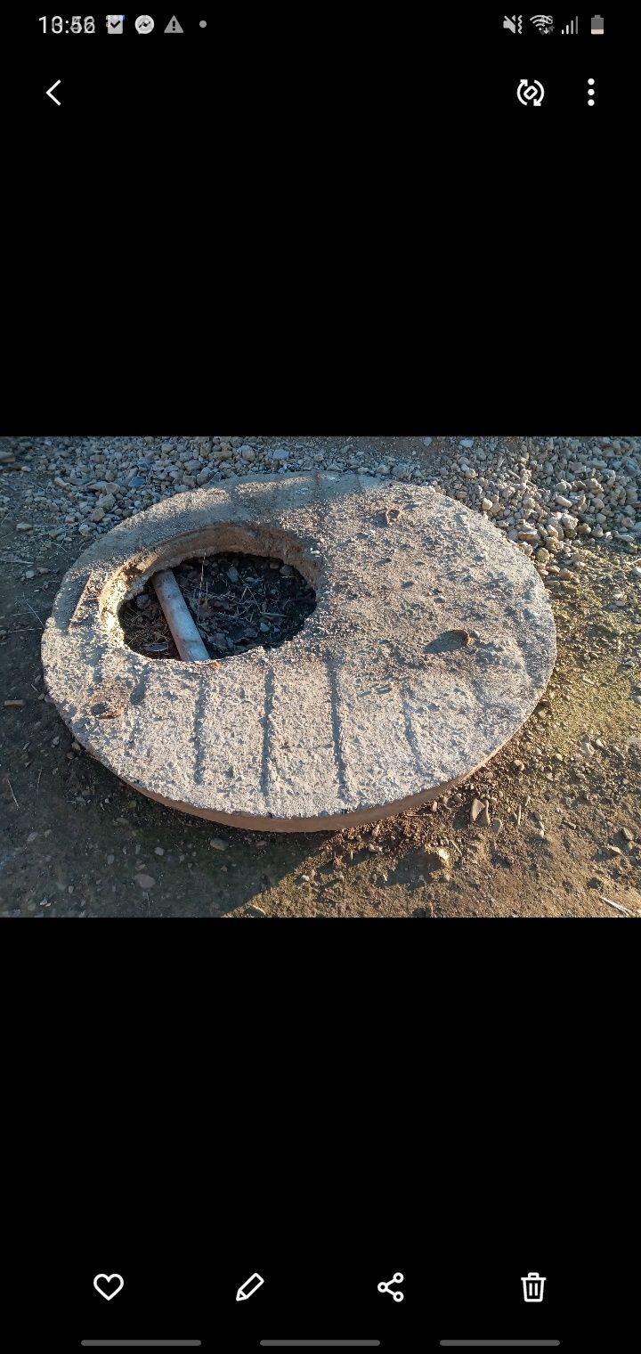Бетонна кришка люка