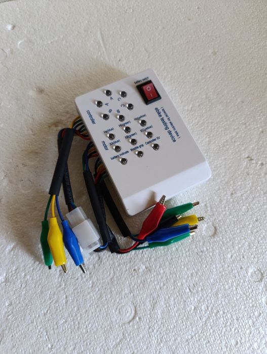 Прибор проверки моторколеса