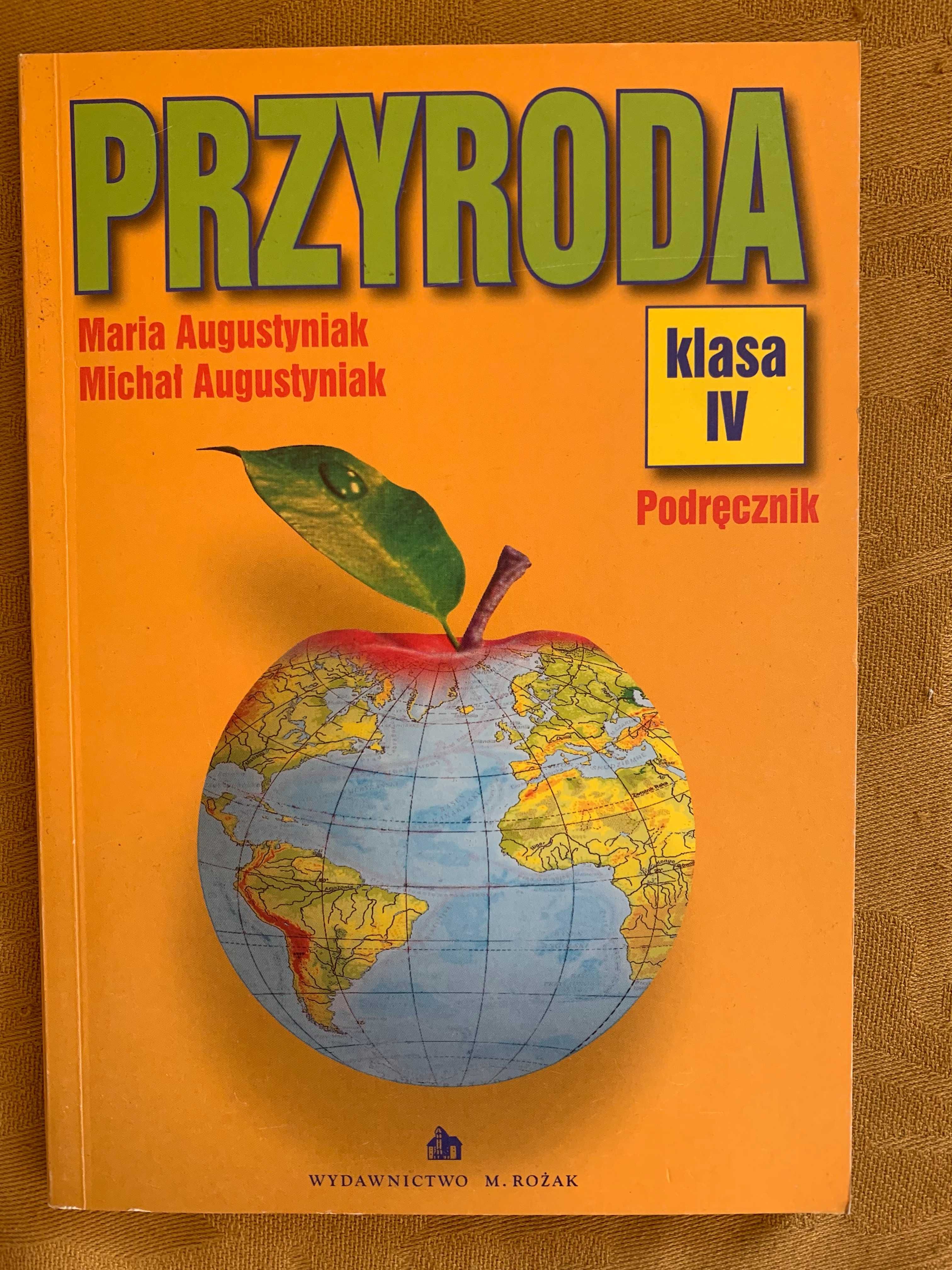 Podręcznik przyroda klasa 4 Rożak - M. i M. Augustyniak