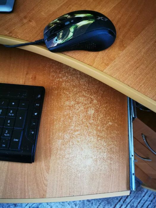 Стіл комп'ютерний кутовий б/у+ тумба