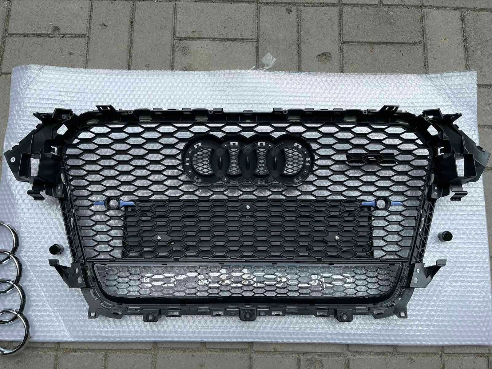 Решітка радітора Audi A4 B8 (12-16) решетка тюнинг стиль RS4