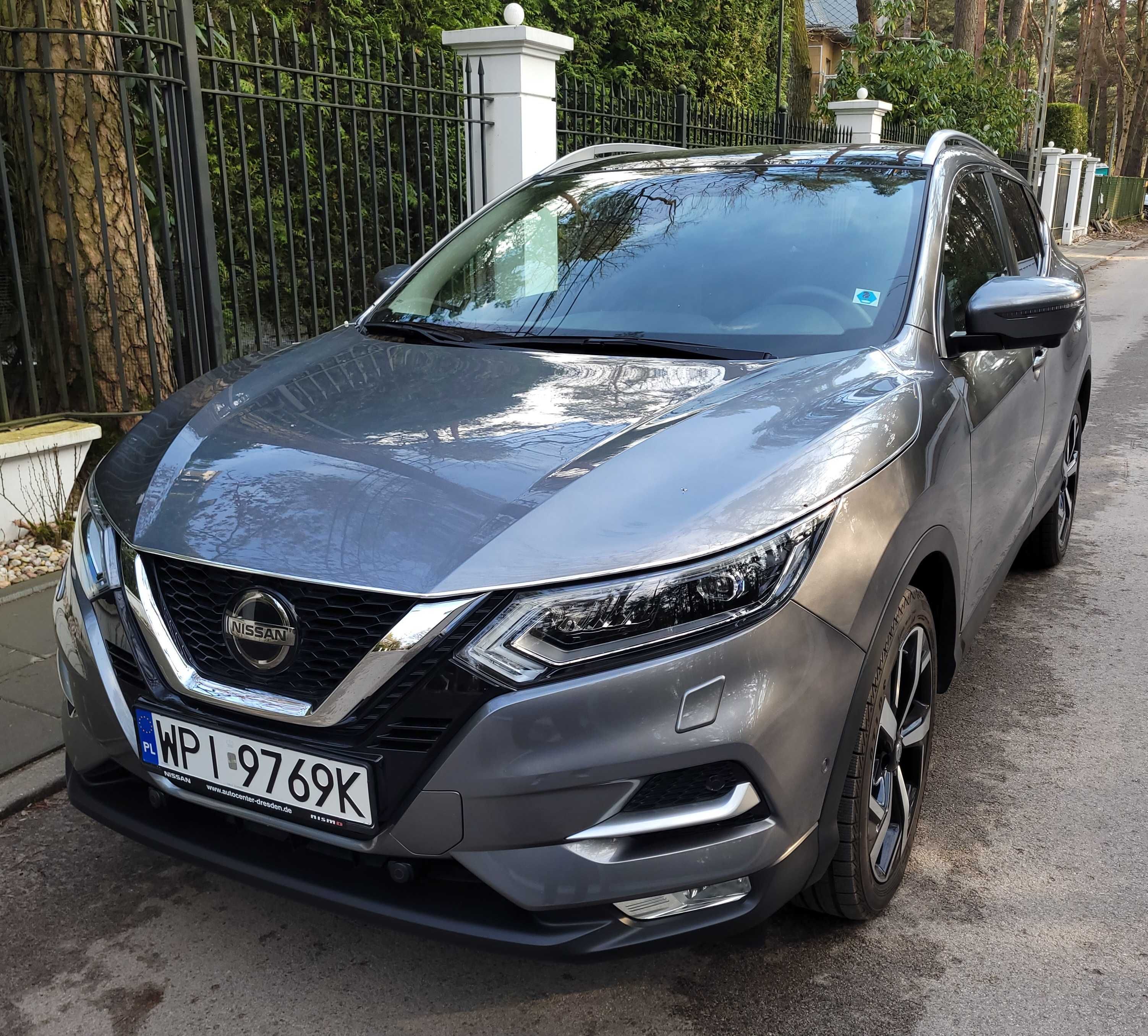 Nissan Qashqai 1,3 160 KM,automat, bezwypadkowy