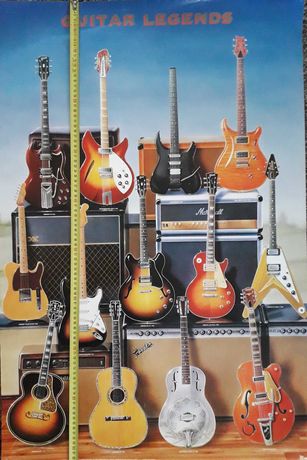 Cartaz "Guitar Legends"