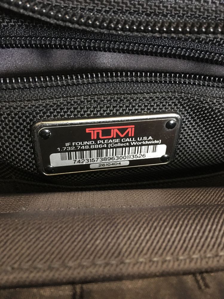 Tumi walizka kabinowa biznesowa komputerowa