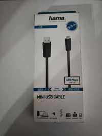 Kabel usb 0.75 m Hama