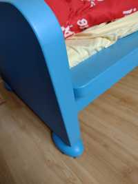 Łóżko IKEA dla dziecka materac półki mamut