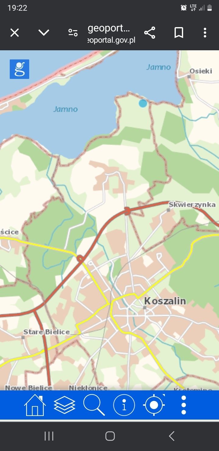 Działka Ziemia Koszalin Łabusz