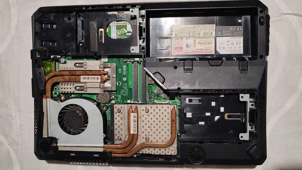 MSI GX660R на запчасти