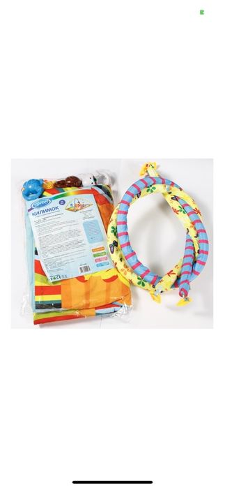 Развивающий коврик Lindo новый