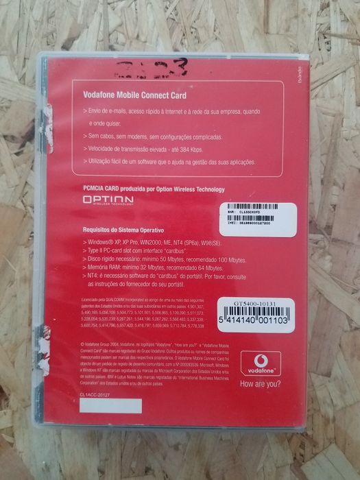 Banda larga móvel Vodafone