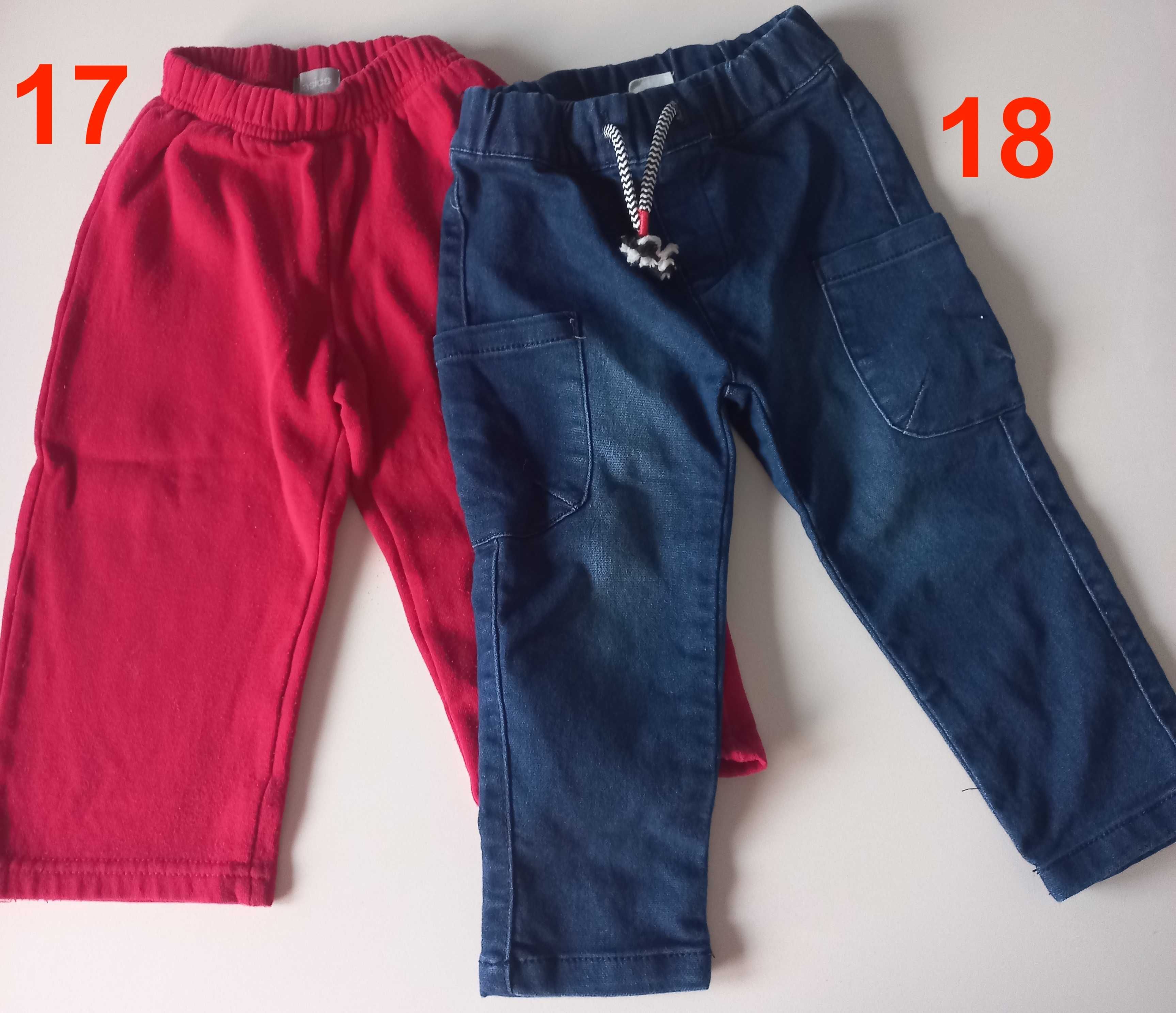 Calças, calções, camisas, pijamas,.. (pack 4) (18 e 24 meses)