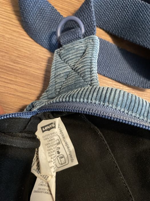 Сумка Levis Оригінал бархастим покриттям  через плече