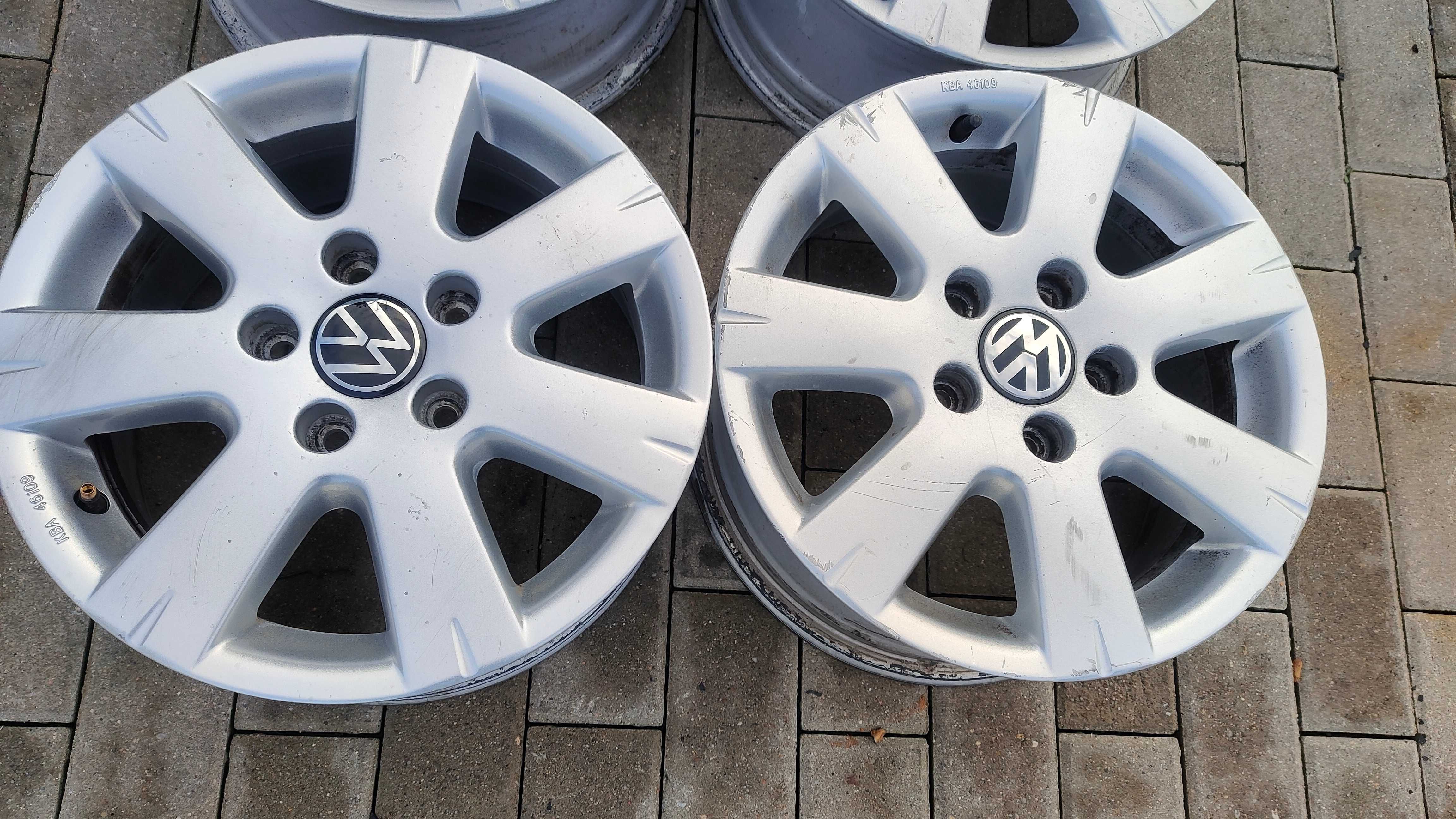 Oryginalne Felgi Aluminiowe BBS VW Touran Golf V 15 5x112 6,6jJ ET50