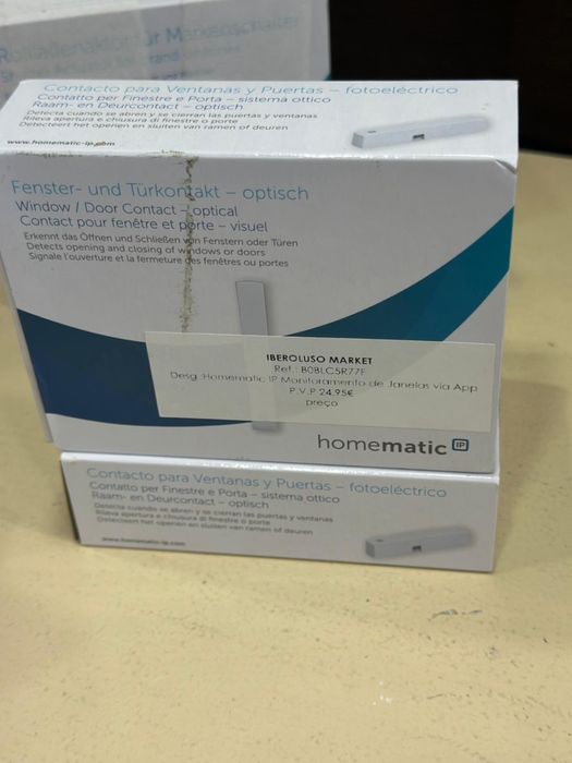 Contacto para portas e janela Homematic