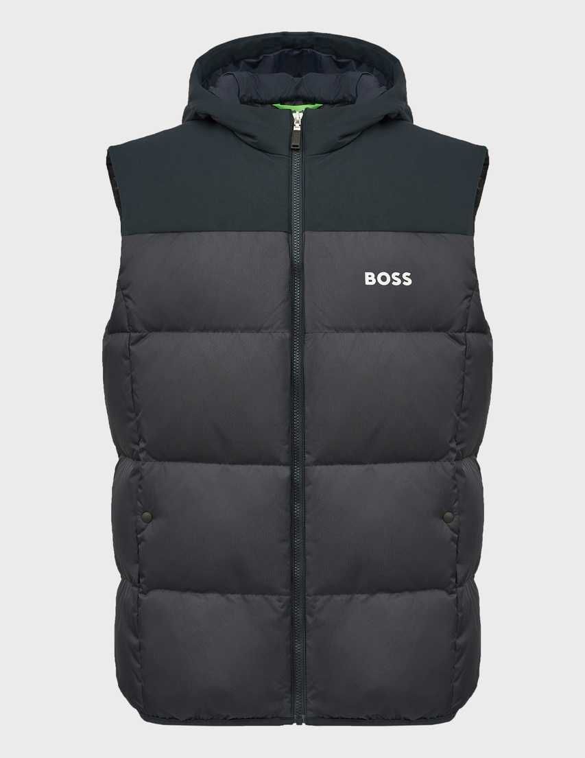 HUGO BOSS оригінальна пухова безрукавка BOSS Green (розмір М)