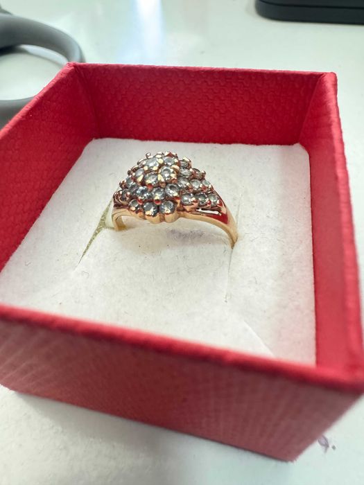 Złoty pierścionek pr.585