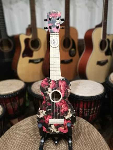 ukulele sopranowe Ever Play WU-21 F6 WH carbon sopran uku