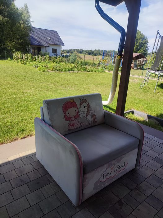 Sofa jednoosbowa dla dzieci