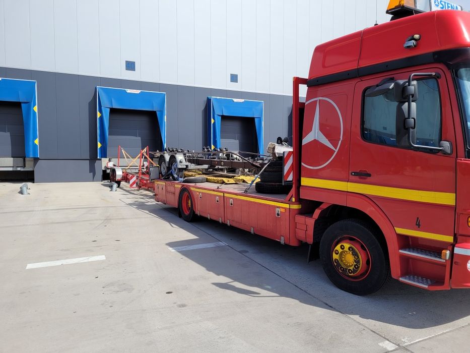 Transport jachtów motorówek domków holenderskich sprzętu rolniczego