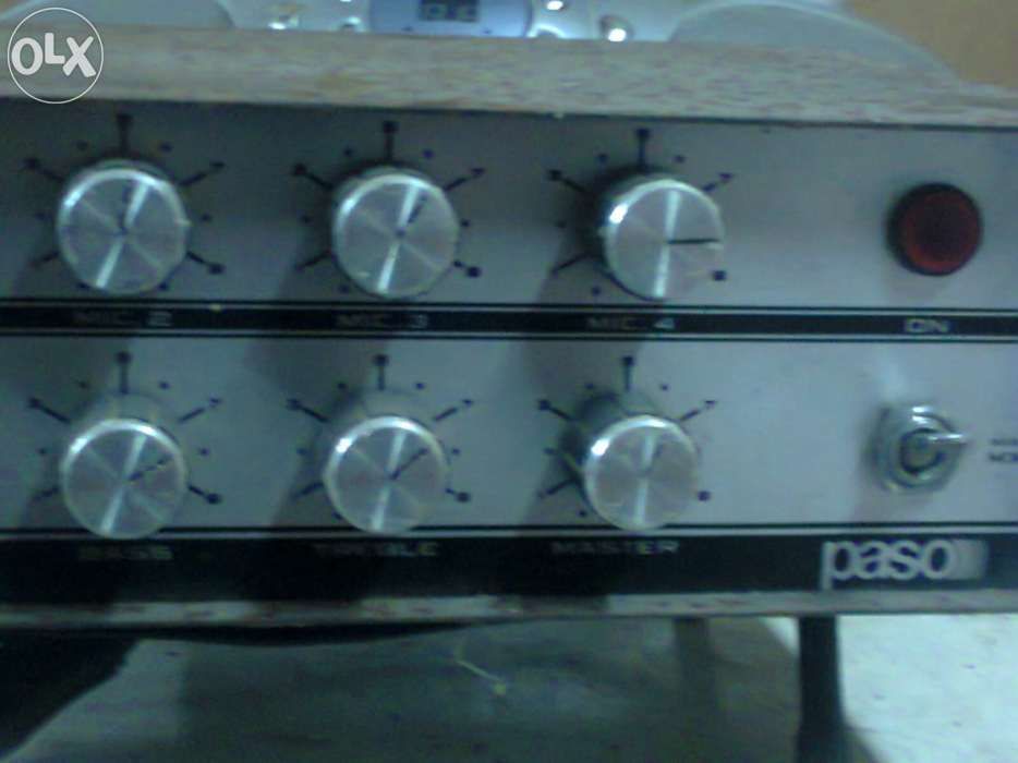 Pré - amplificador mixer da Paso