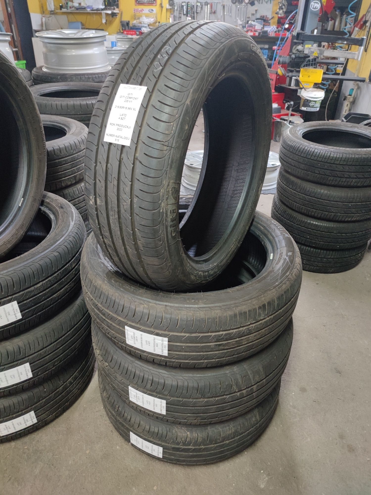 Opony letnie 215/50R18 96V XL Giti GitiComfort 225 | 2023r NOWE!