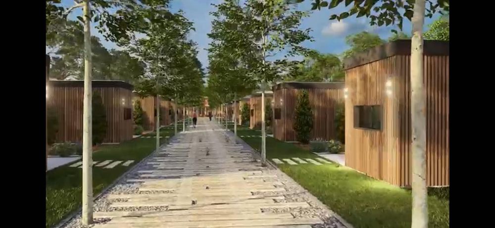 Casa modelar 6mx2,5m