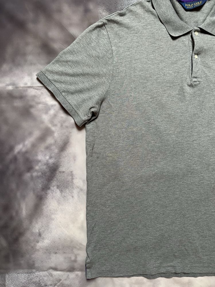 Koszulka sportowa szara Polo Ralph Lauren golf unisex streetwear